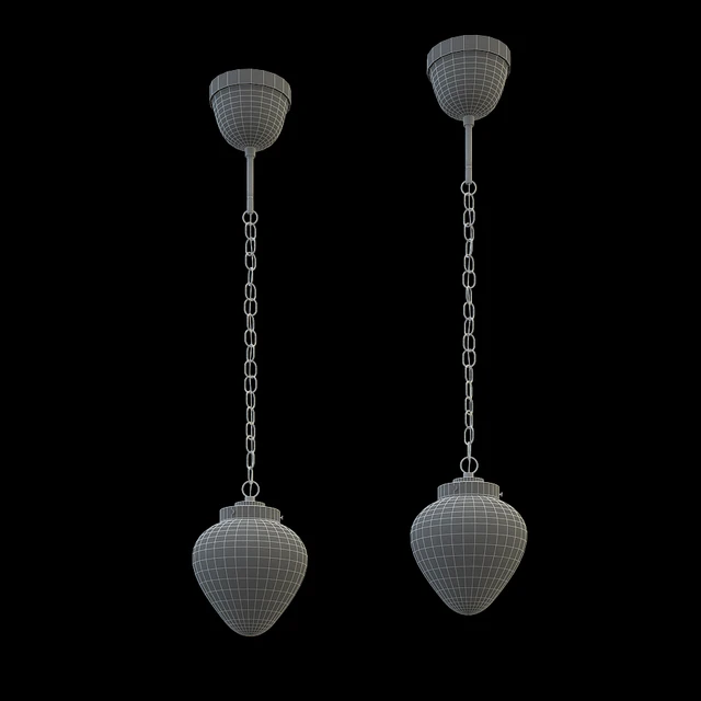 ÅTERSKEN OTSKEN Pendant lamp, milk glass / bow — Descargar