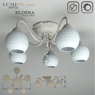 Chandelier Lumion Elodia 3122 / 5C — Ver 2