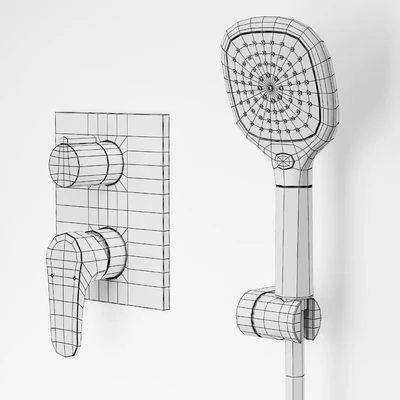 Shower set Lemark Shift — Ver 2