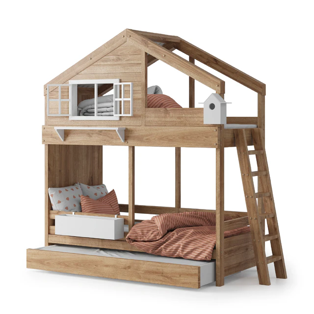 Bukwood bed-house "Cozy Nest" — Descargar