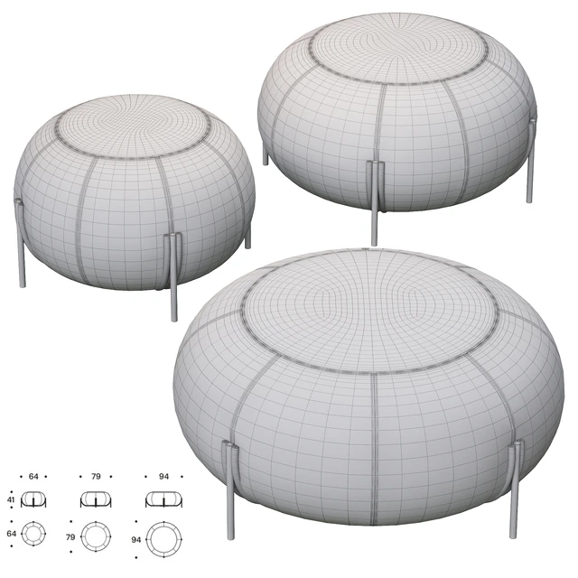 GEO Pouf by Saba Italia — Descargar