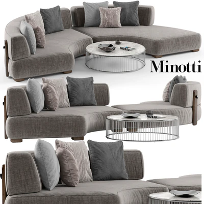 Minotti Florida sofa set 1 — Вид 1