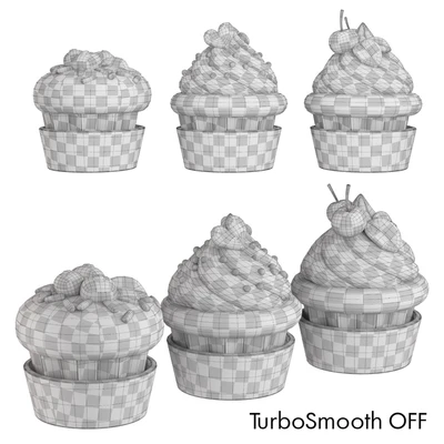 Children's Toy Plush Cupcake — Ver 2