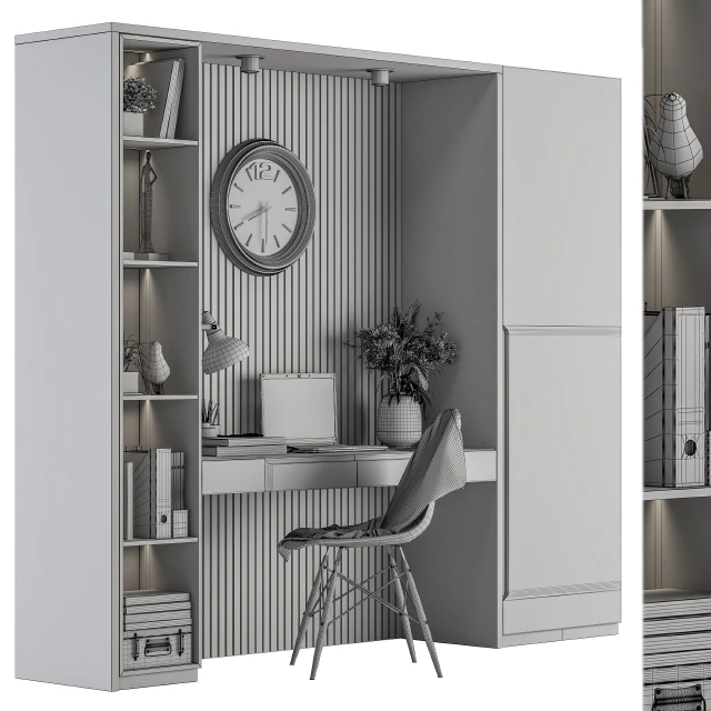 Office Furniture - Home Office 15 — Скачать