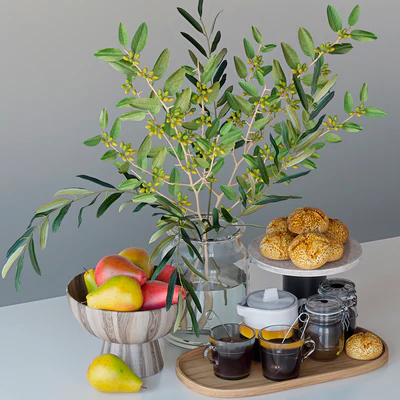 Decorative set for the kitchen — Ver 2
