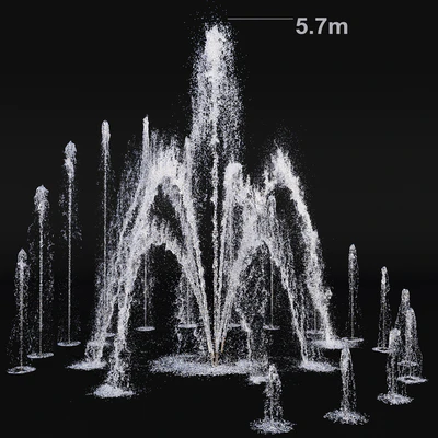 Dancing Fountains (Day and Night mood) — Вид 2