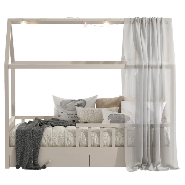 Кровать-домик 337 — Скачать