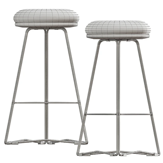 TRI650 Soft Top Stool by Hunt Furniture — Descargar