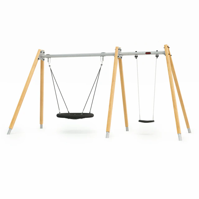 Swing 2,5m Solid Wood Kompan — Descargar