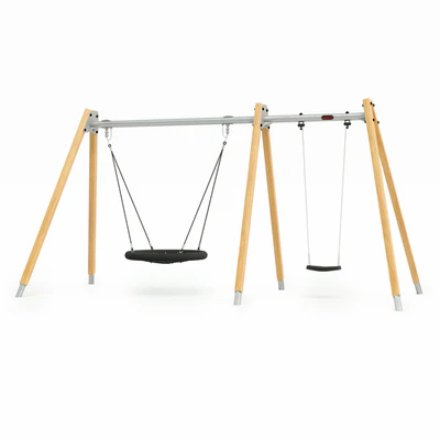 Swing 2,5m Solid Wood Kompan — Ver 2