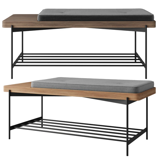 Bench with ledge EASY — Descargar