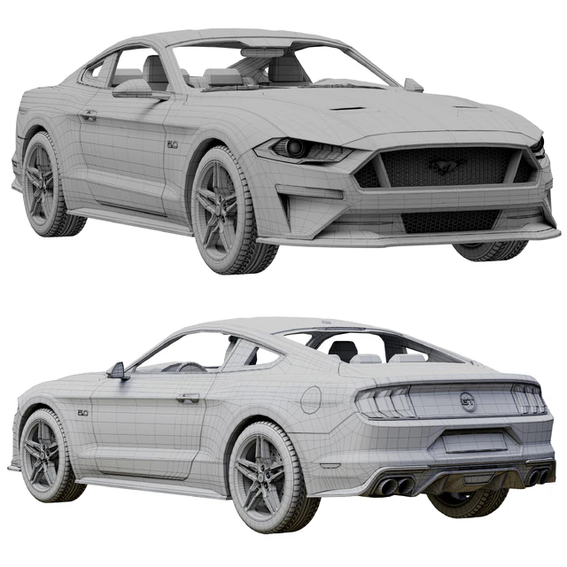 Ford Mustang GT 2020 — Скачать