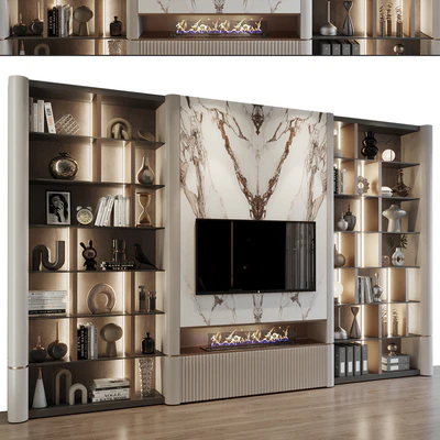 TV shelf 0772 — Ver 2