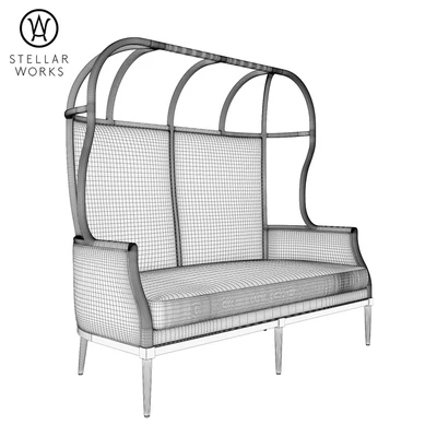 Stellar Works Laval Crown Chair with Opened Roof — Ver 2