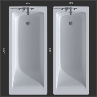 Roca Easy bathtub Article: 248178000 — Ver 2