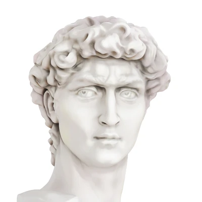 Statues of Aphrodite and David — Ver 2