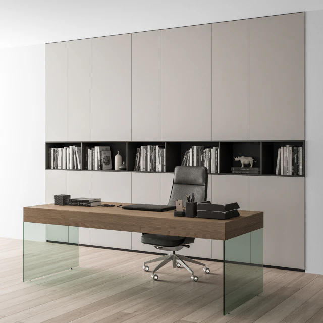 Office Furniture Boss Desk - Manager Set Table 40 — Descargar