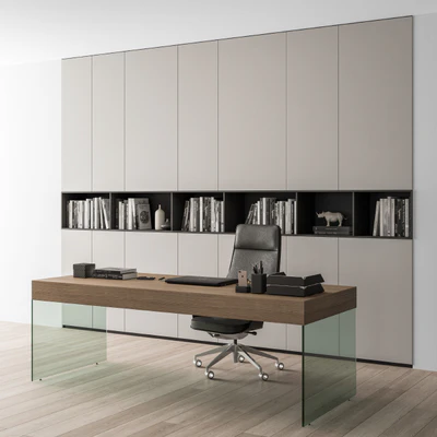Office Furniture Boss Desk - Manager Set Table 40 — Ver 2