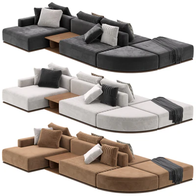 Eddie double sofa Frigerio — View 2