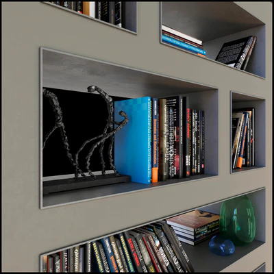 Bookcase Stele — Ver 2