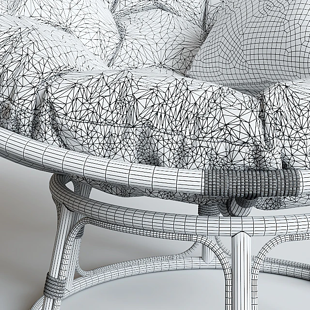 Armchair Papasan | Sofa Mamasan — Descargar