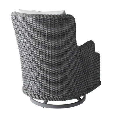 Wicker chair with cushion OVE Monfort 42 Armchair — Ver 2