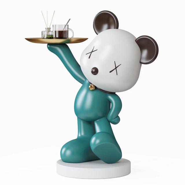 Bear sculpture tray — Descargar