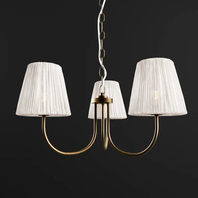 Hanging lamp ARSTID. HEMSTA lampshade. — View 2