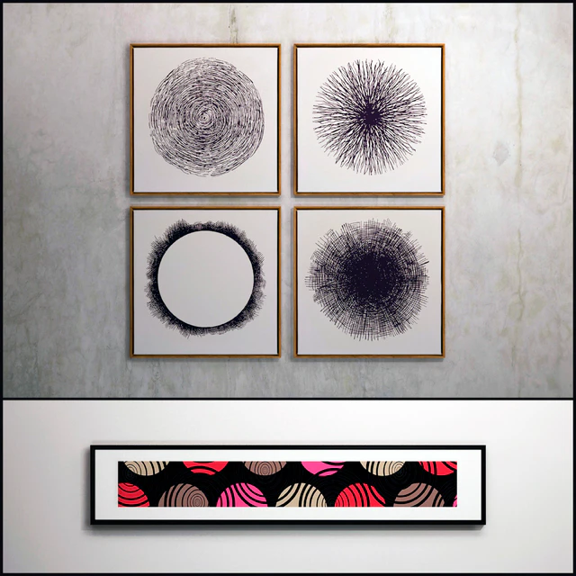 The picture in a frame: 7 piece (Collection 21) Abstract — Descargar