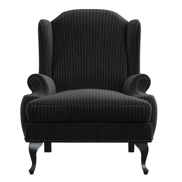 Eichholtz / Frank sinatra black Armchair — Descargar