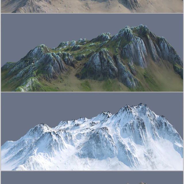 Hill (6 Textures) — Descargar