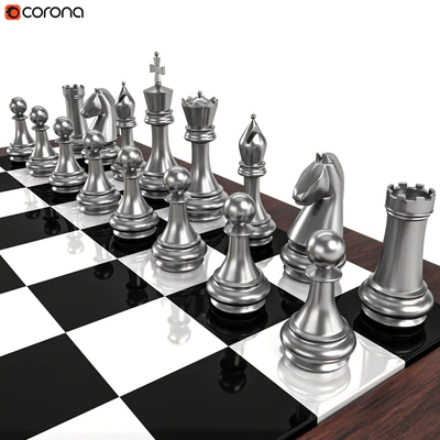 Chess 01 Metal version — Вид 2