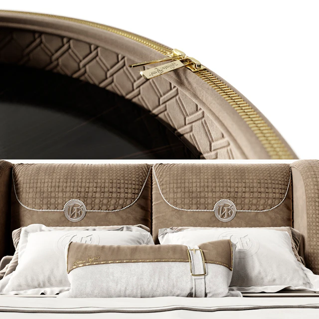 Кровать Vittoria Frigerio Appiani, тумба Contarini — Скачать