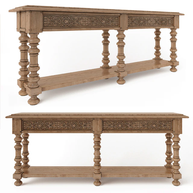 Hooker Furniture Living Room Bexar Leg Huntboard — Descargar