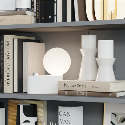 Decor shelf set 13 West Elm — Ver 2
