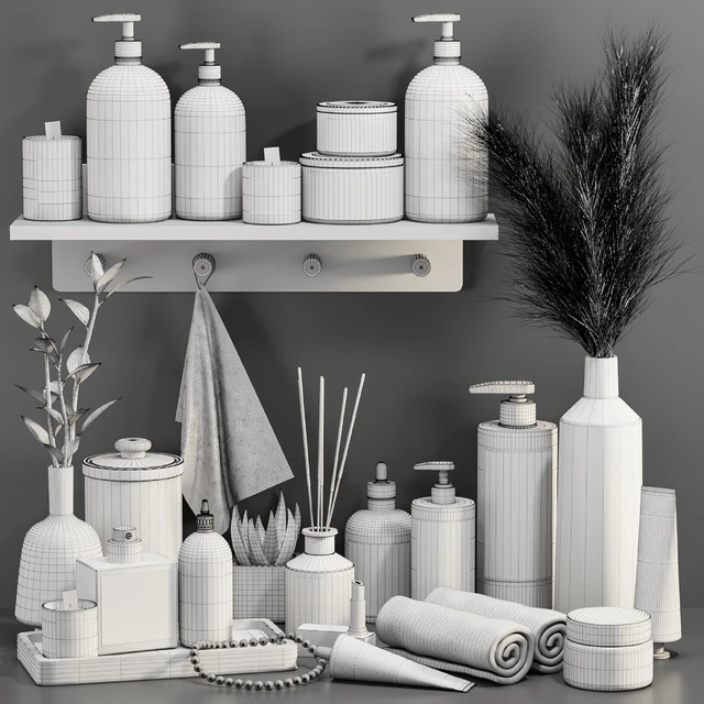 Bathroom accessories04 — Скачать