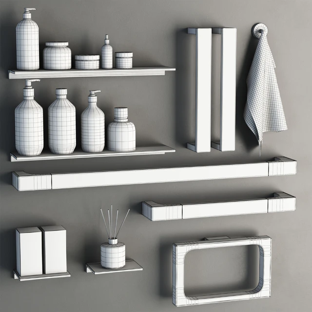 Bathroom accessories 17 — Скачать