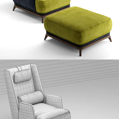 Кресло Vibieffe OPERA Armchair — Вид 2