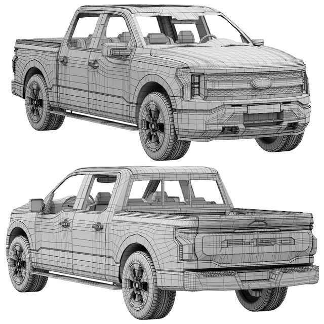 Ford F-150 Lightning 2022 — Скачать