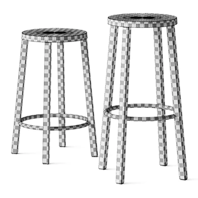 Plank Blocco Barstools — Ver 2