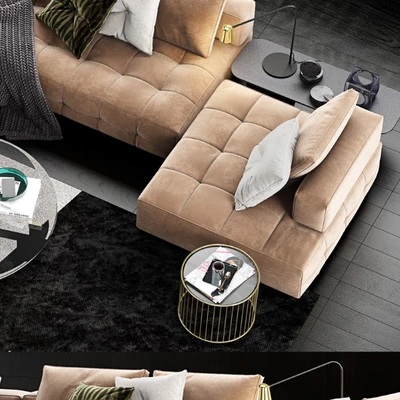 Minotti Lawrence Clan Sofa — Ver 2
