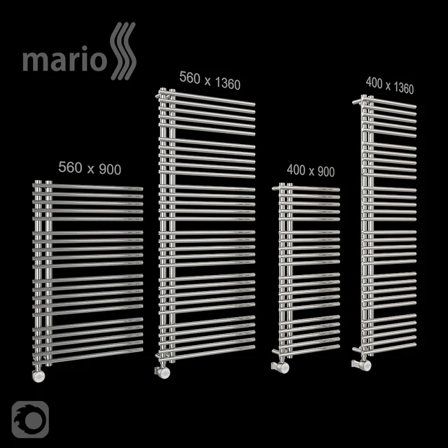 Towel warmers Mario Premium Marseille. — Descargar