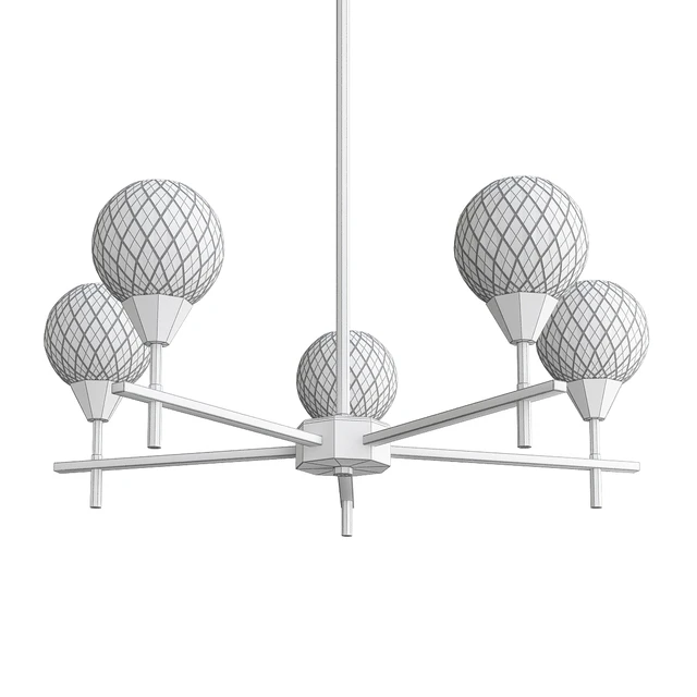 Kersey Polished Chrome 5 Light Chandelier by Elk Lighting — Descargar