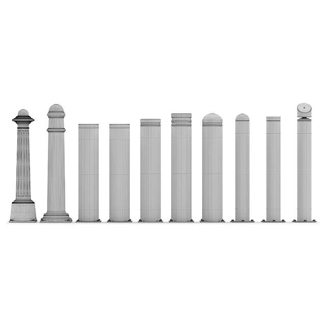 Bollard set — Descargar