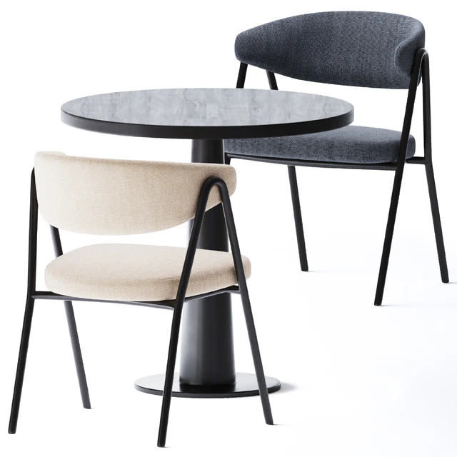 Round table Gray 39 by Gervasoni — Скачать
