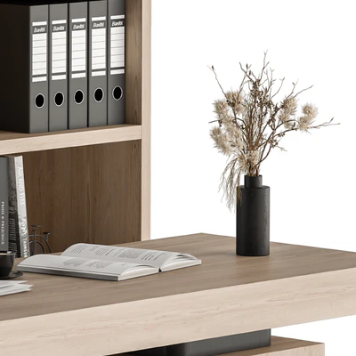 Office Furniture Wood Boss Desk - Manager Set Table 42 — Вид 2