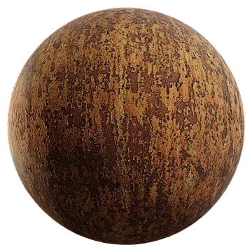 rusty orange metal sheet 002 — Скачать