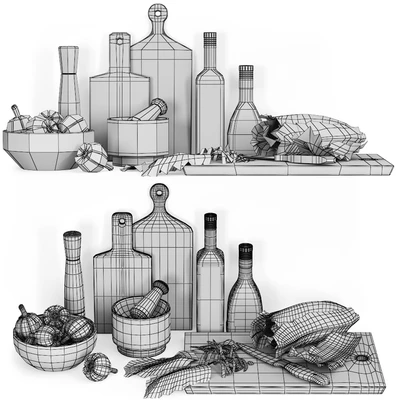 Kitchen decor set — Ver 2