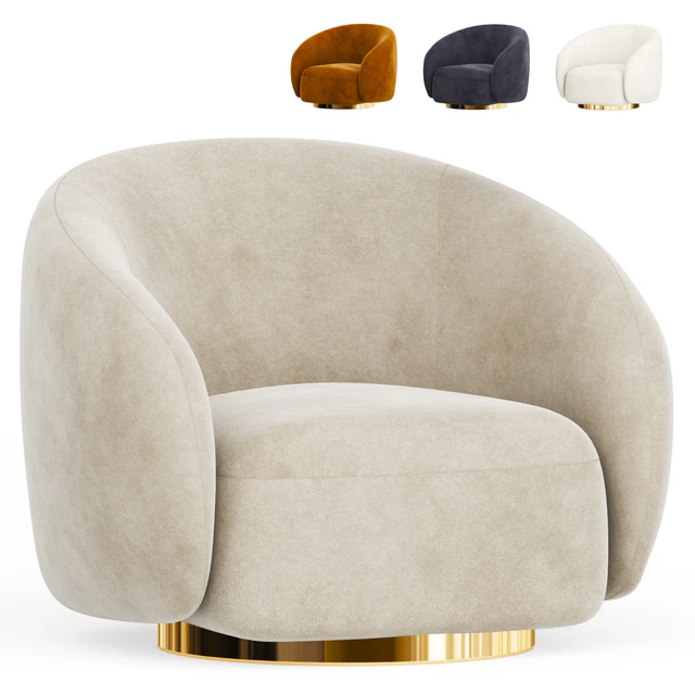 SWIVEL ARMCHAIR by EICHHOLTZ — Descargar