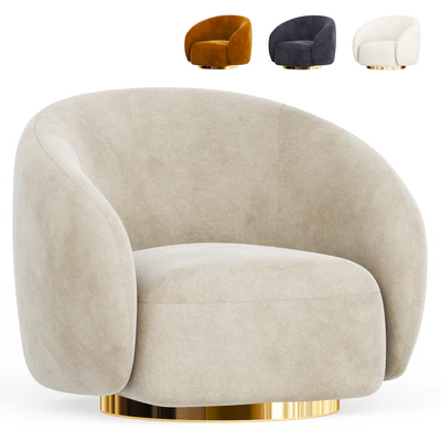 SWIVEL ARMCHAIR by EICHHOLTZ — Ver 1